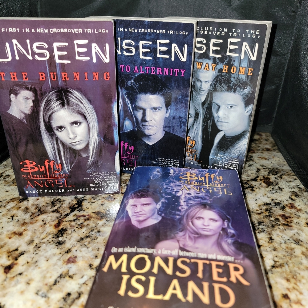 Buffy the Vampire Slayer/Angel Crossover Trilogy Book Set 1st Edition